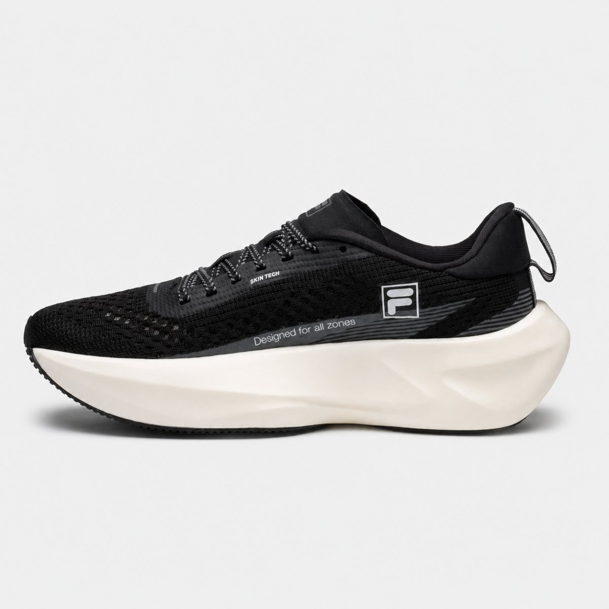 Tenis Fila Speedzone 2 Masculino Corrida Preto Preto 2