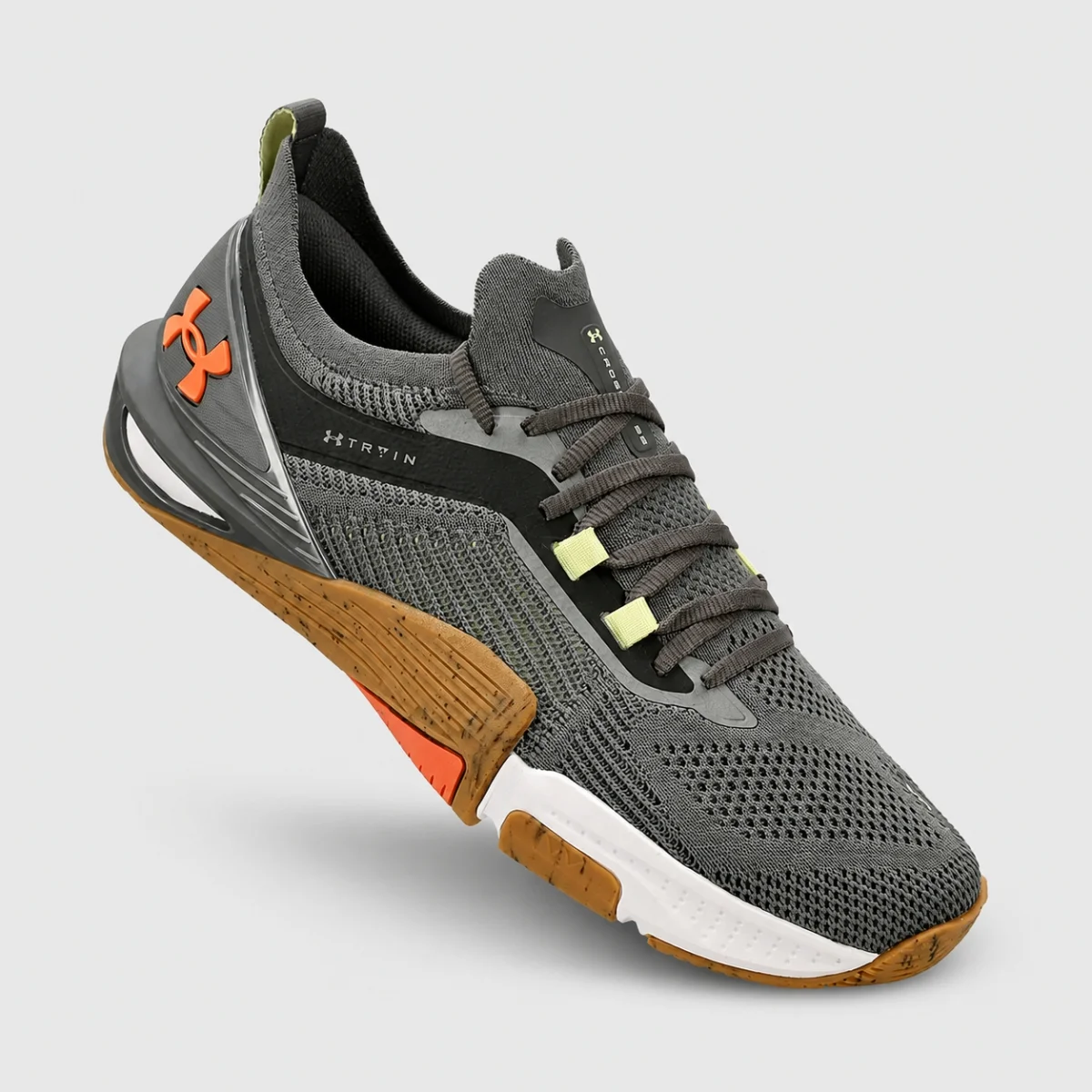 Tenis Under Armour Cross 2 Feminino Academia Cinza Cinza 4