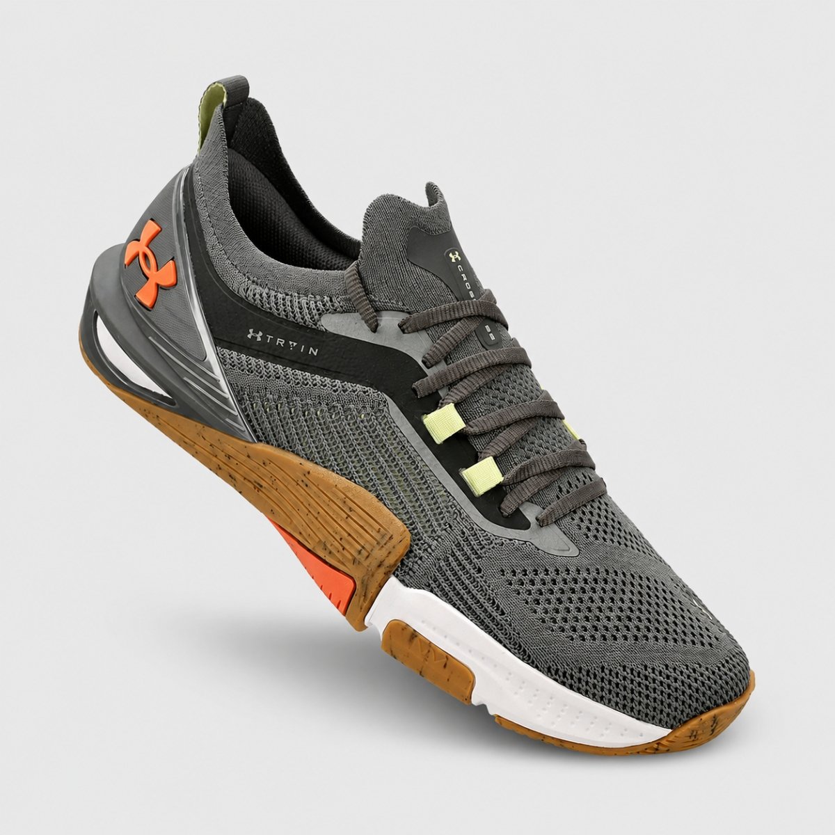 Tenis Under Armour Cross 2 Masculino Crossfit Academia Cinza 4