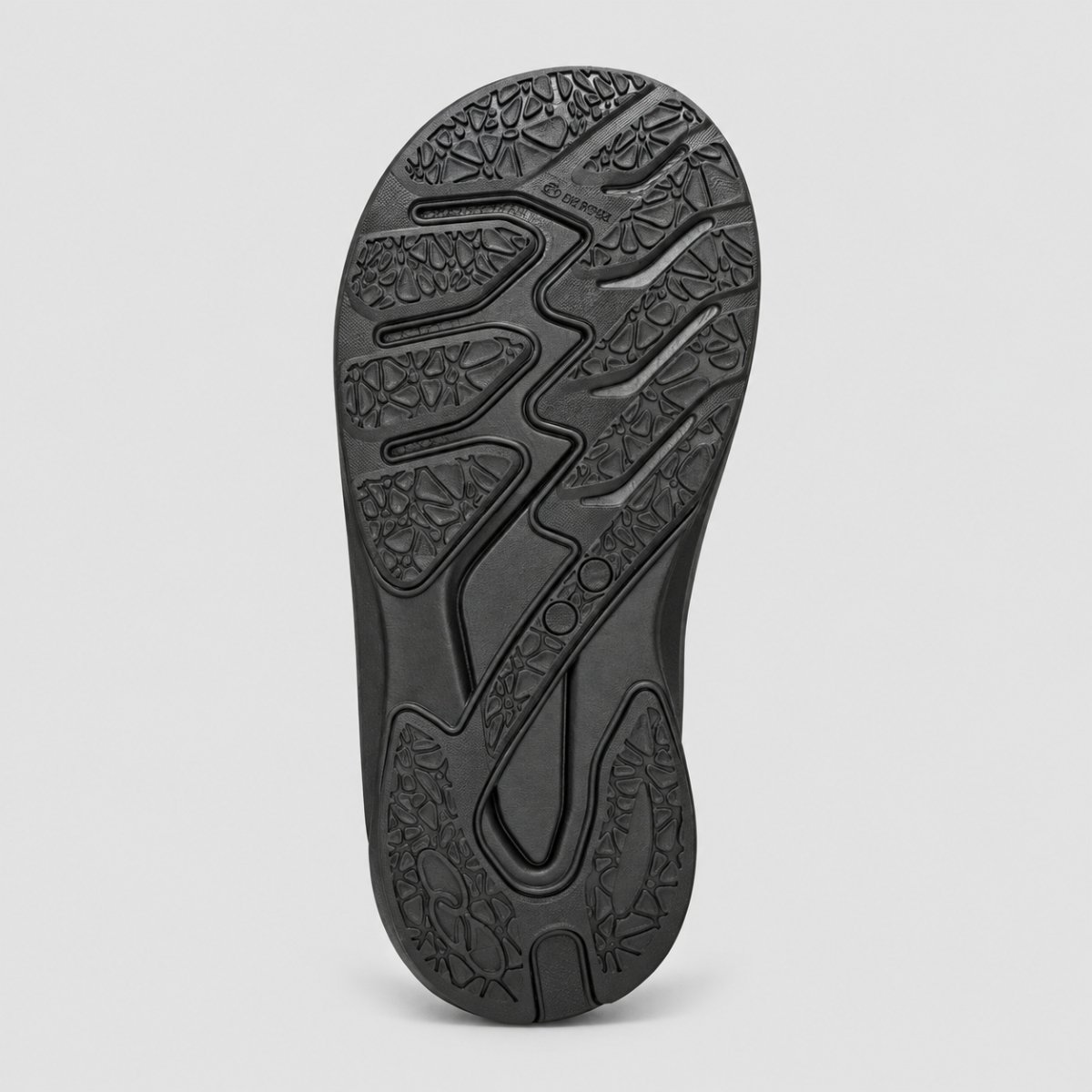 Chinelo Olympikus Pos Corre Masculino Preto Preto 5