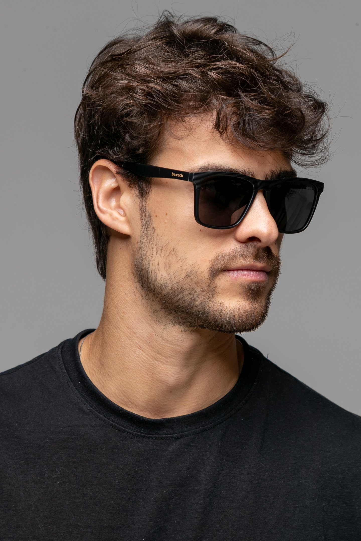 be.sunglass Wood Preto 10