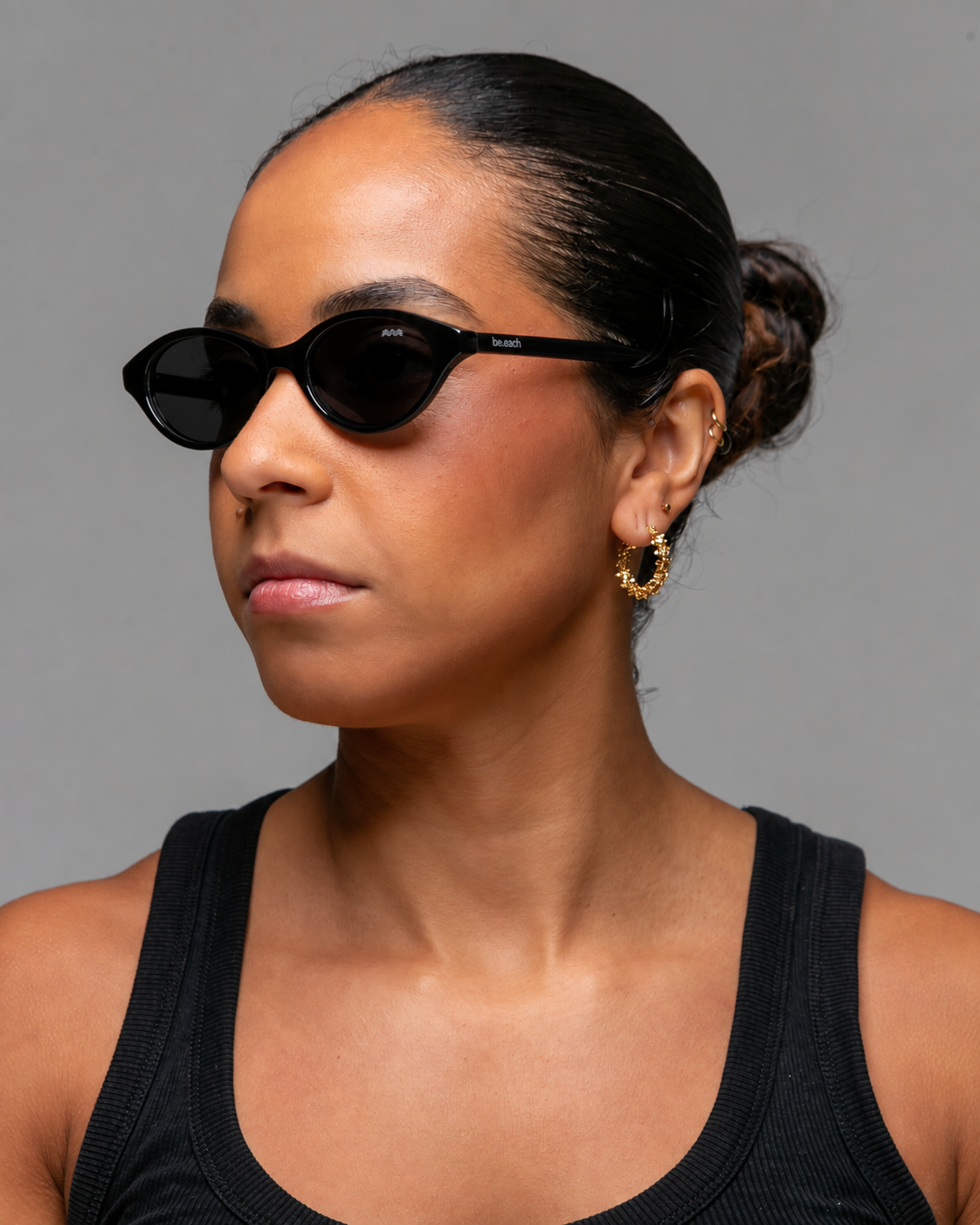 be.sunglass Azure Preto 6