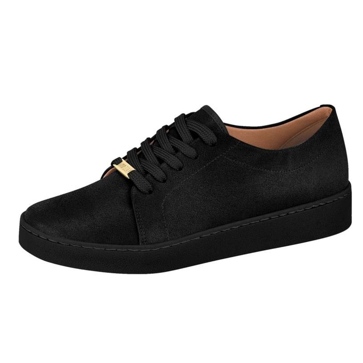 Tenis Vizzano Preto Feminino Original 1214.205 Preto 2