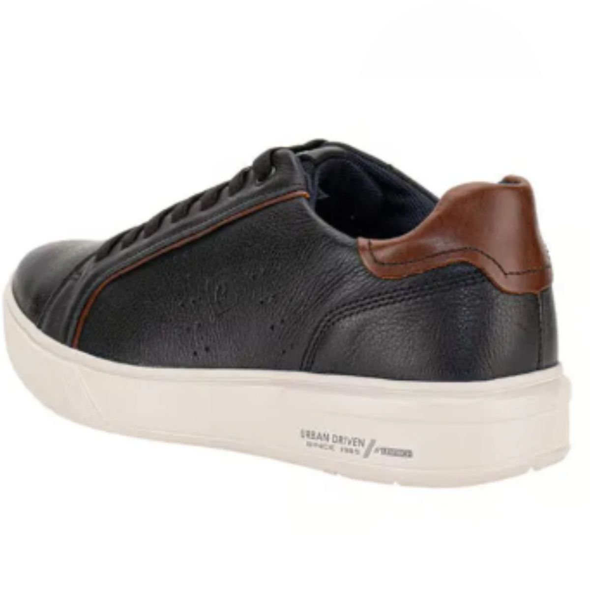 Sapatenis Pegada Masculino Couro Legitimo Preto Conhaque 111901 Preto 3