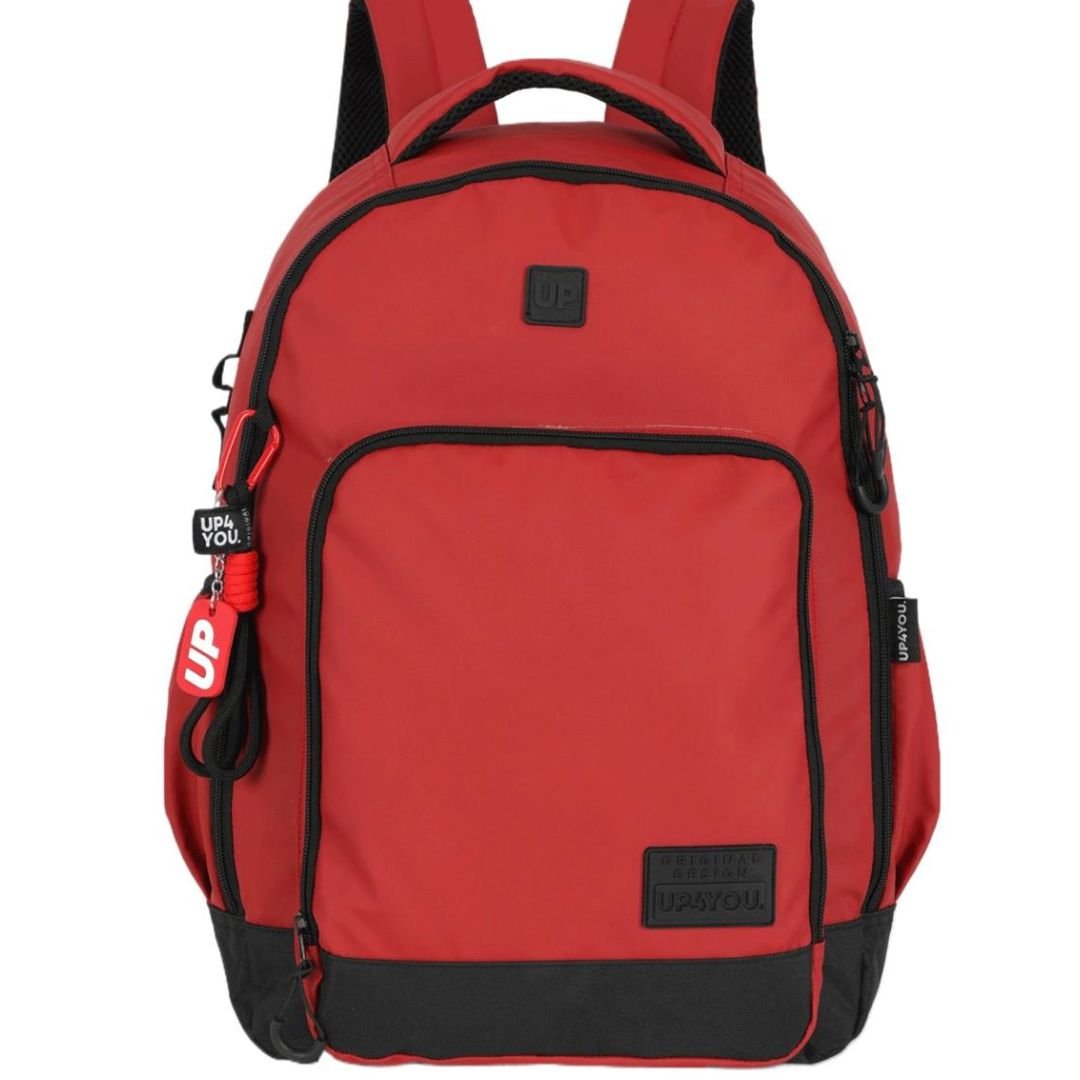Mochila Escolar Luxcel Vermelho Masculino MS50280 UP4YOU