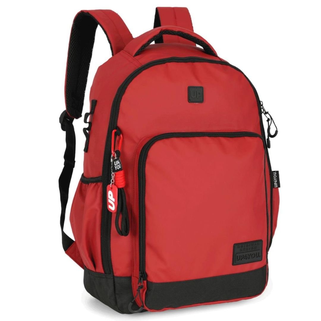 Mochila Escolar Luxcel Vermelho Masculino MS50280 UP4YOU Vermelho 2
