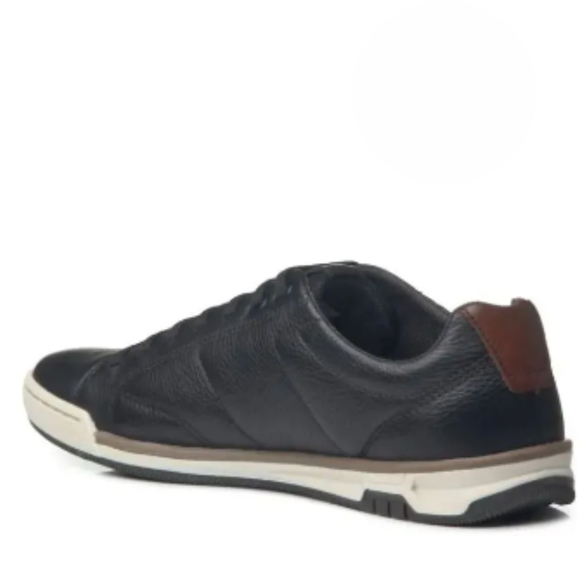 Sapatenis Pegada Preto Masculino Couro Original 119504 Preto 3