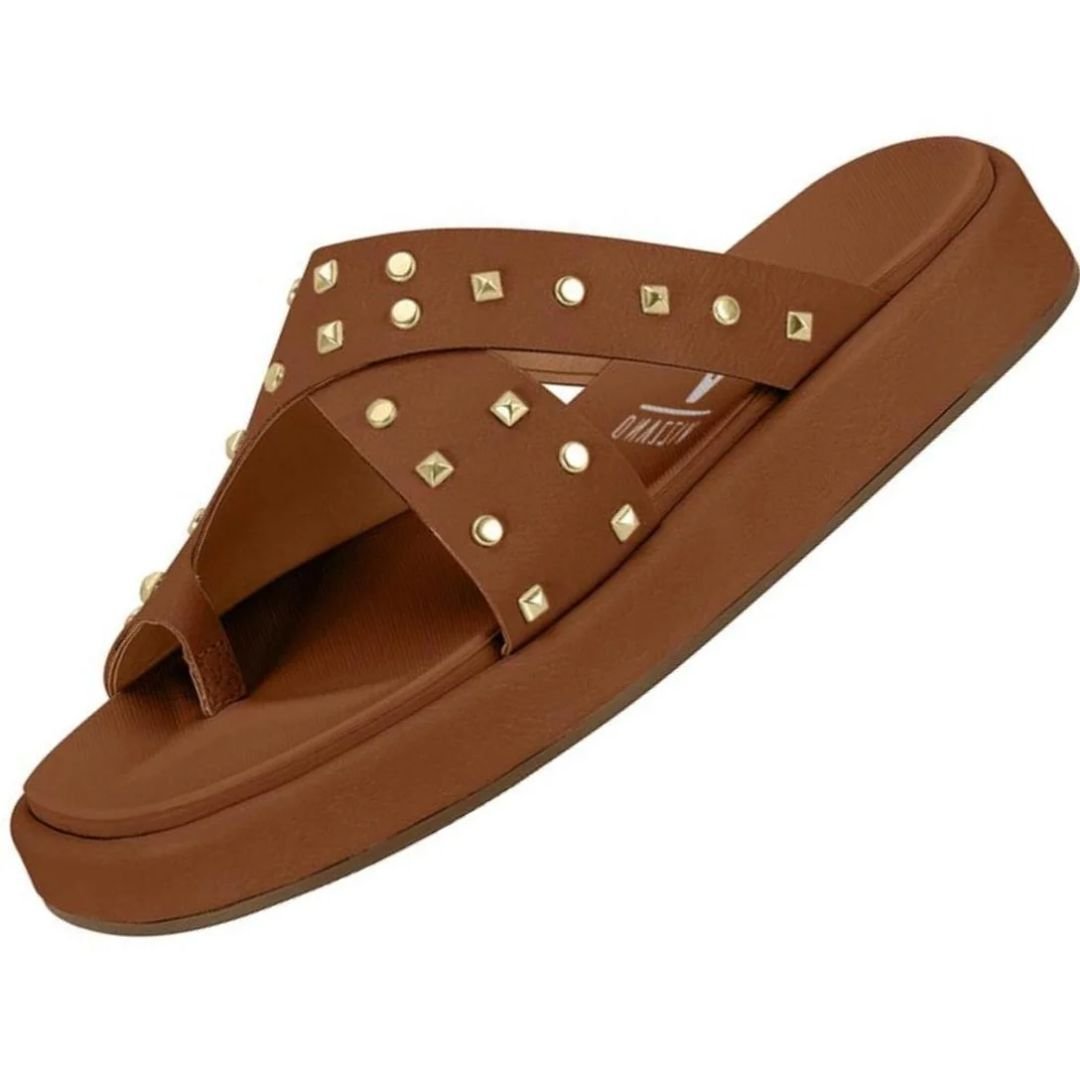 Chinelo Vizzano Mocca Feminino Original 6506.130 Mocca 3