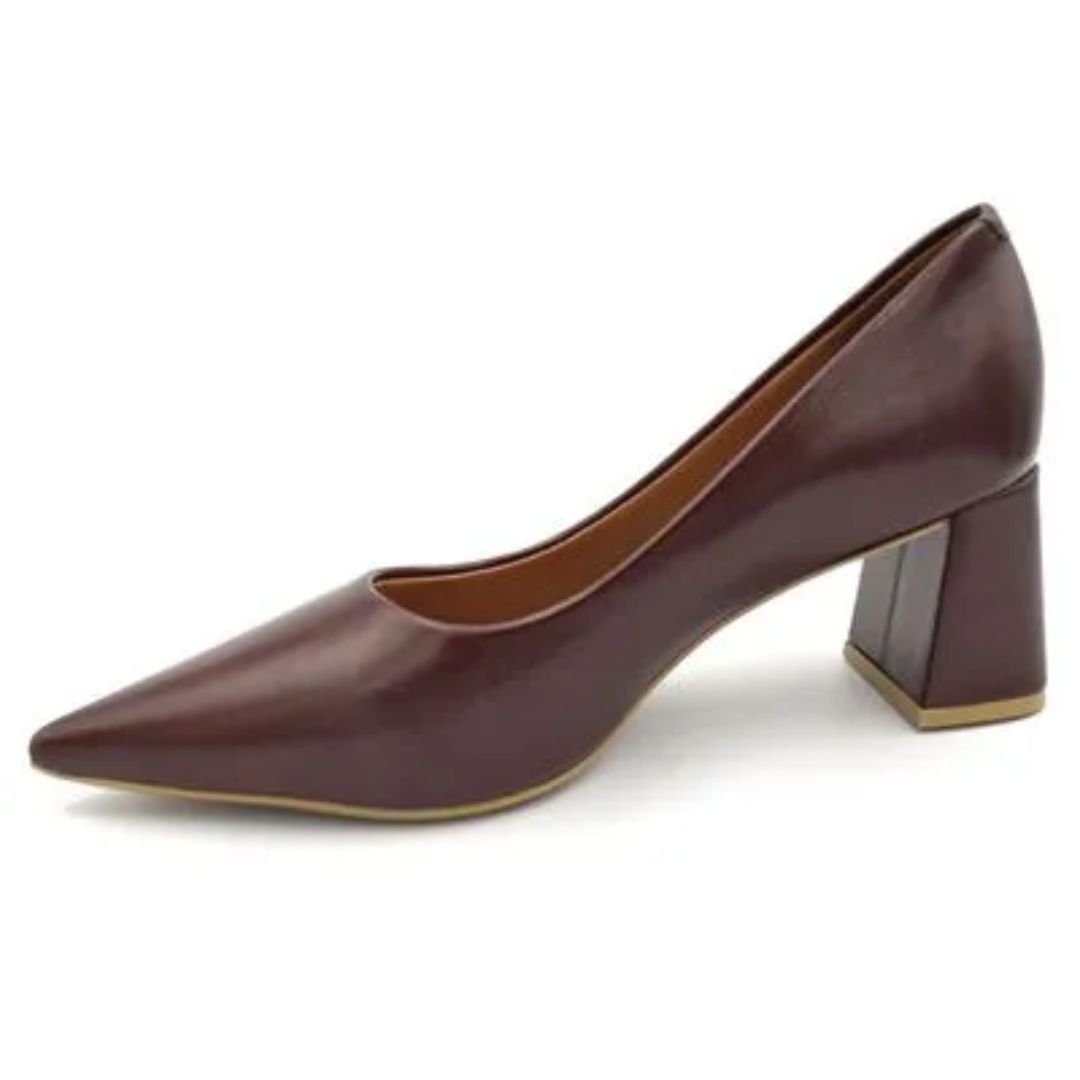 Sapato Vizzano Marrom Feminino Original 1475.100 Marrom 2
