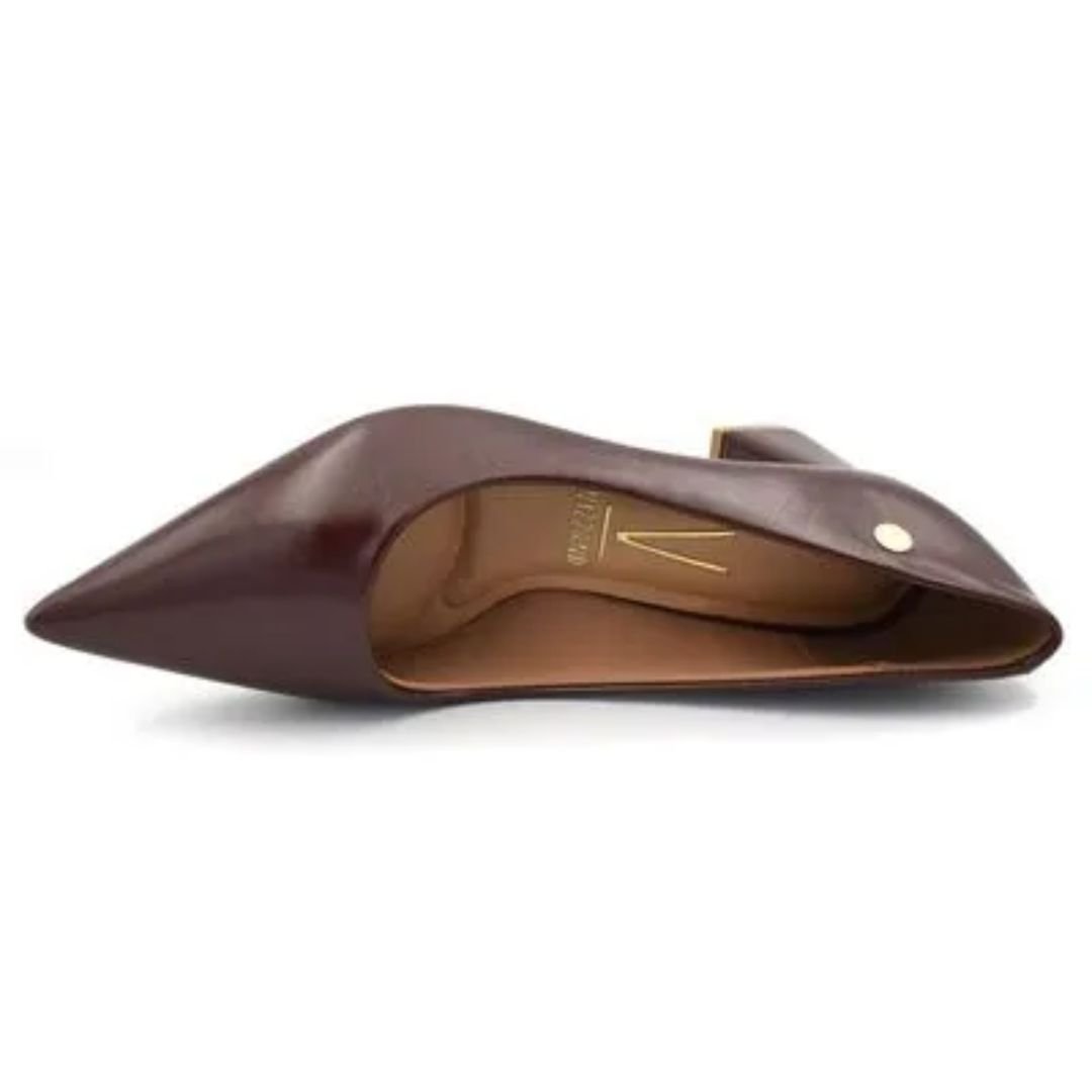 Sapato Vizzano Marrom Feminino Original 1475.100 Marrom 4