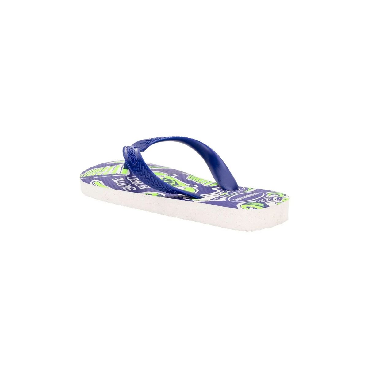 Chinelo Havaianas Branco Azul Kids Athletic Branco/Azul 3