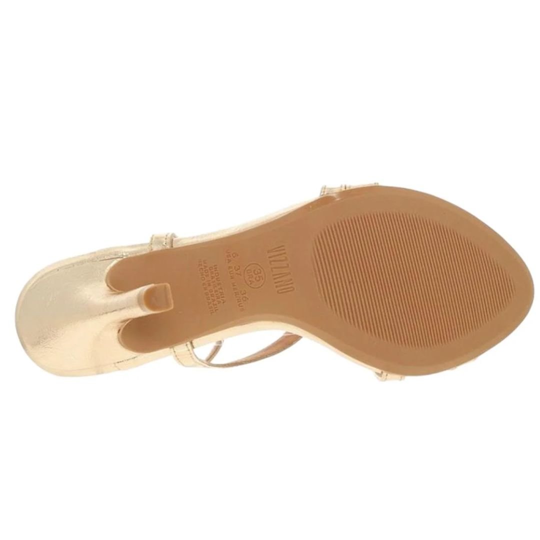Sandalia Vizzano Dourado Feminino Original 6249.1116 Dourado 4