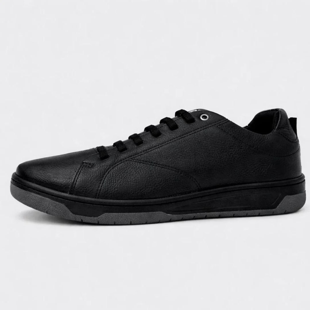 Sapatenis Ferracini Preto Masculino Original 8061-617 Preto 2