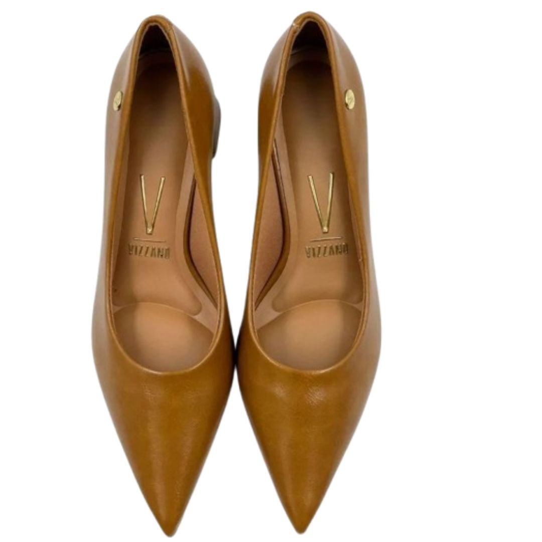 Sapato Vizzano Caramelo Feminino Original 1475.100 Caramelo 2