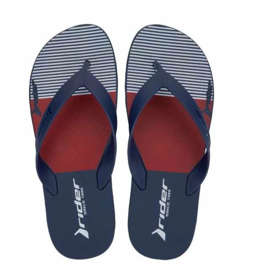 Chinelo Rider Azul Vermelho Masculino Core Graphics Original 12675 Azul/Vermelho 3