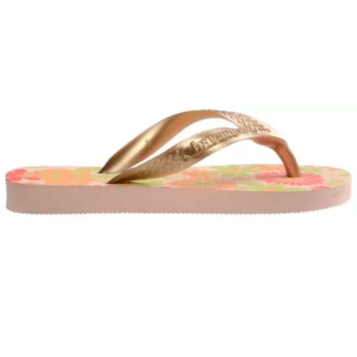 Chinelo Havaianas Rosa Ballet Meninas Kids Flores Original