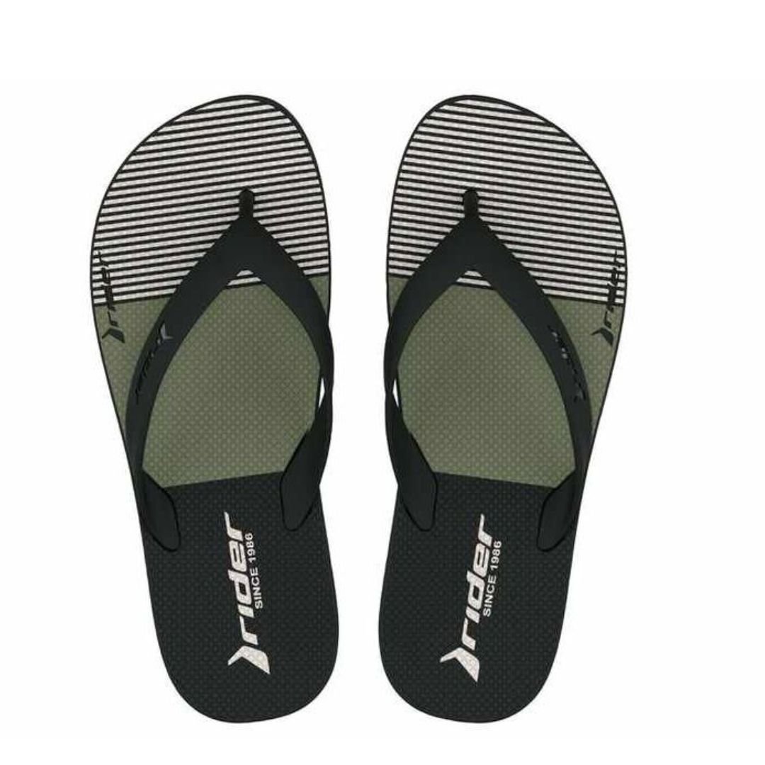 Chinelo Rider Preto Verde Masculino Core Graphics Original 12675 Preto/Verde 3