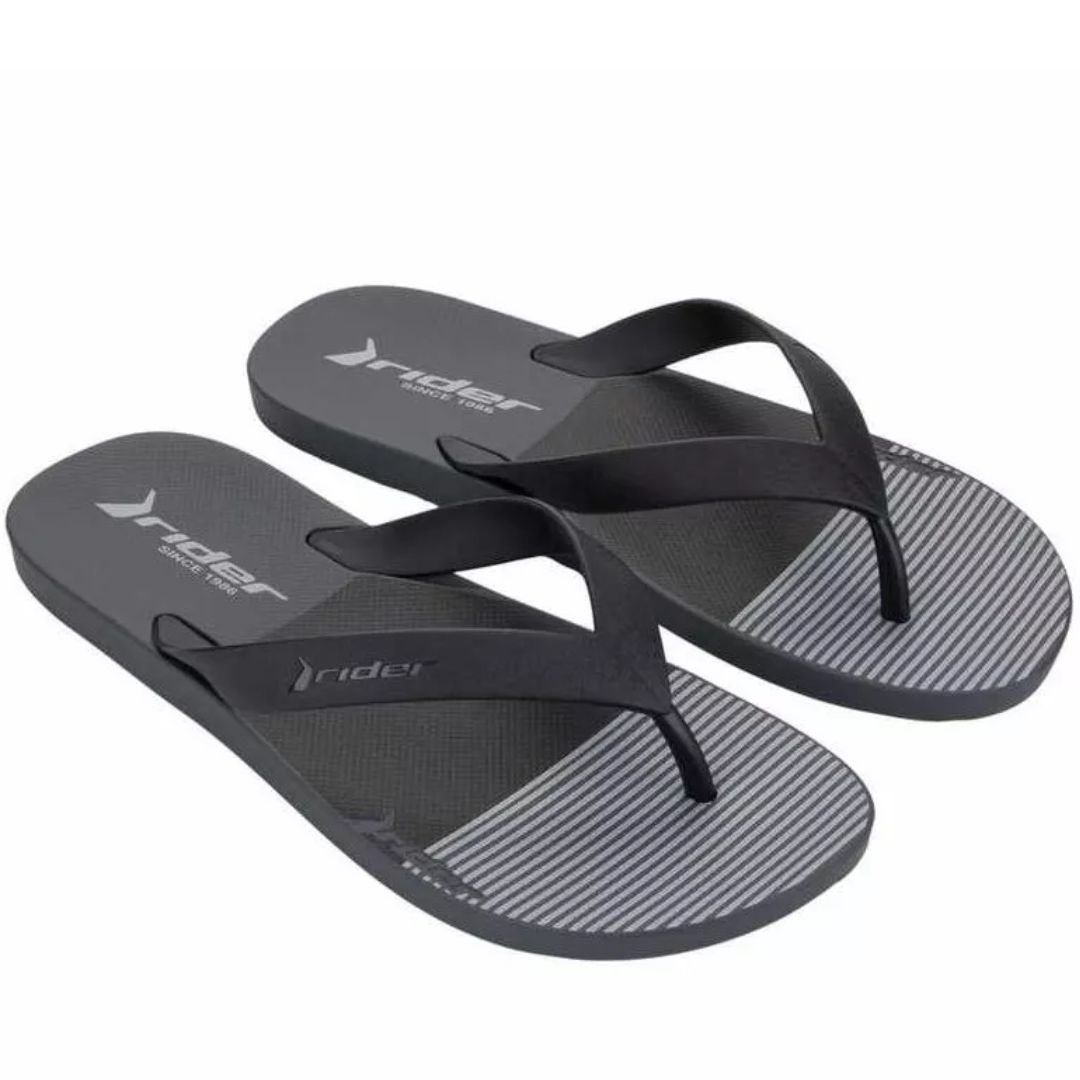 Chinelo Rider Grafite Preto Masculino Core Graphics Original 12675 Grafite/Preto 2