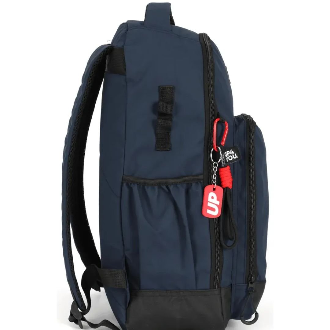 Mochila Escolar Luxcel Azul Masculino MS50280 UP4YOU Azul 3