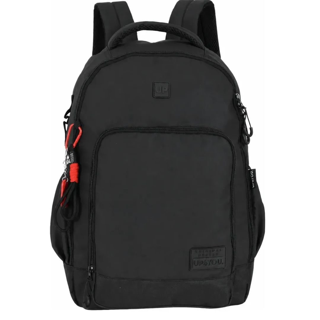 Mochila Escolar Luxcel Preto Masculino MS50280 UP4YOU