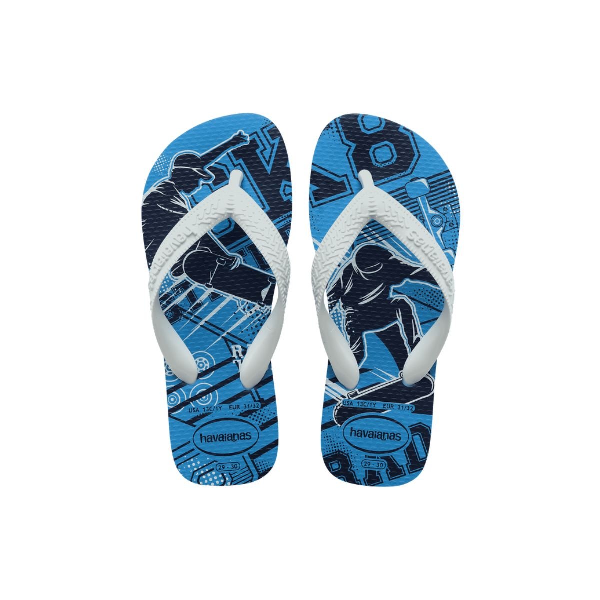 Chinelo Havaianas Turquesa Meninos  Kids Athletic