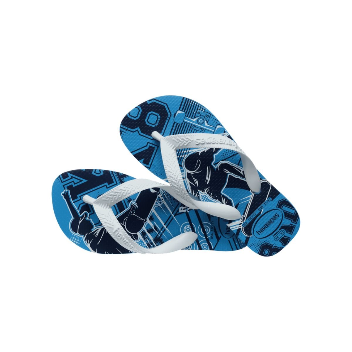 Chinelo Havaianas Turquesa Meninos Kids Athletic Turquesa 2