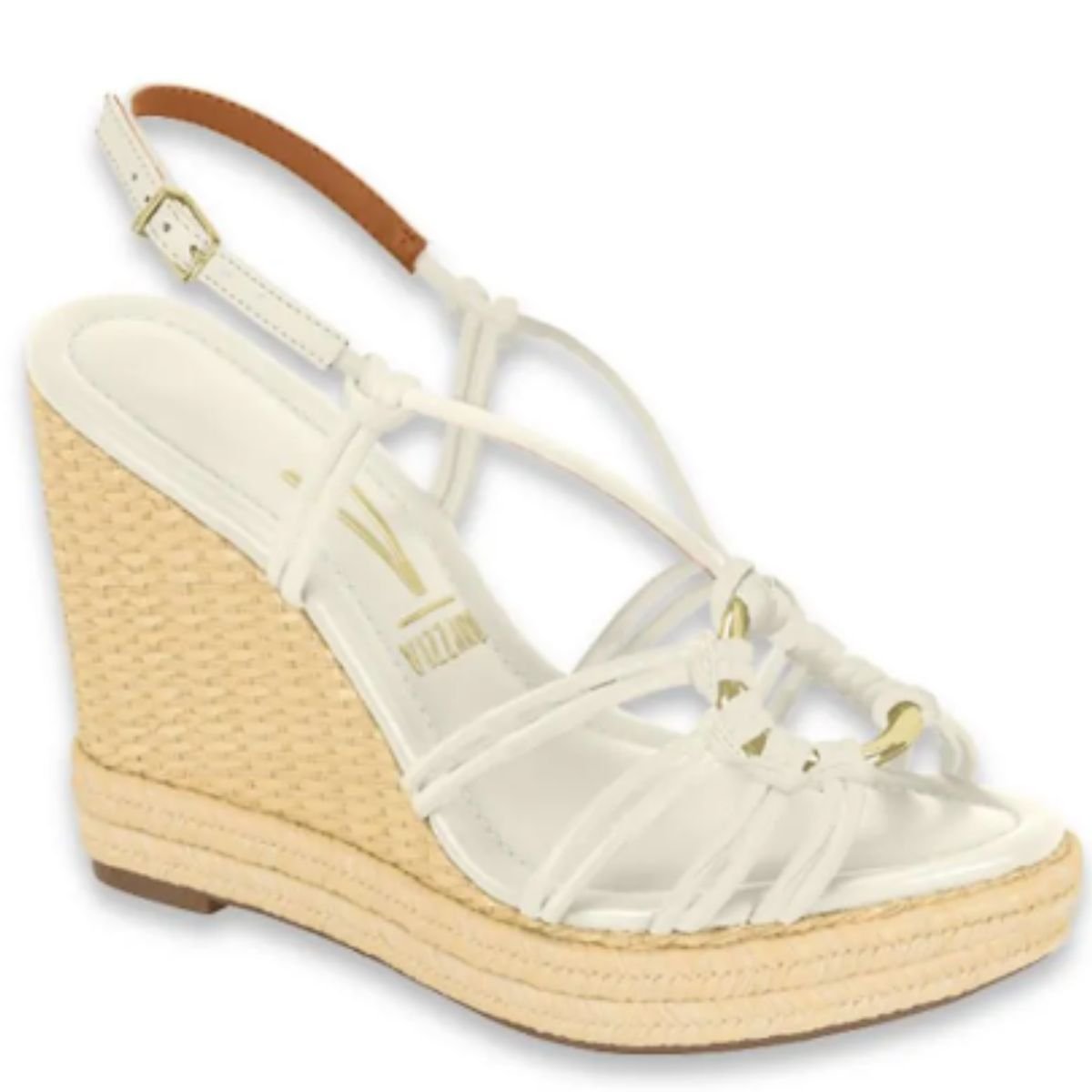 Sandalia Vizzano Branco Off Feminino Original  6283.5065