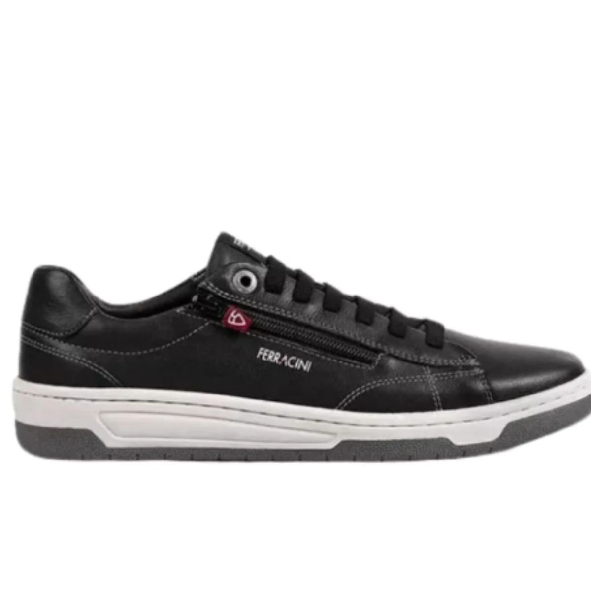 Sapatenis Ferracini Preto Masculino Original 8052-617 Preto 2