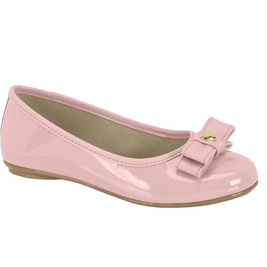 Sapatilha Verniz Molekinha Rosa Infantil Meninas Original 2502.1015
