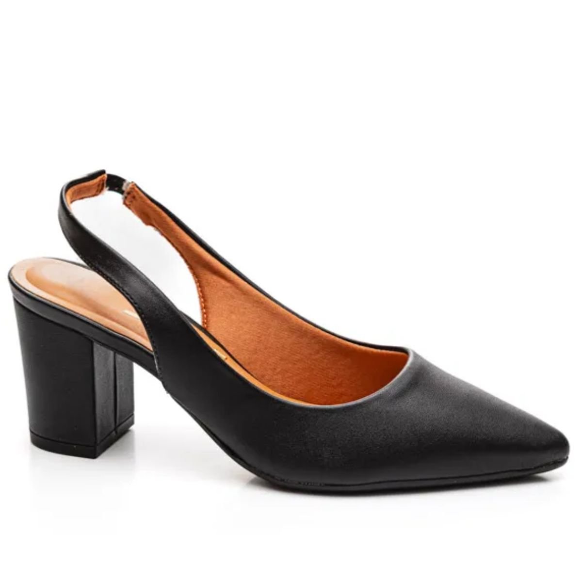 Sapato Vizzano Preto Feminino Original  1290.503