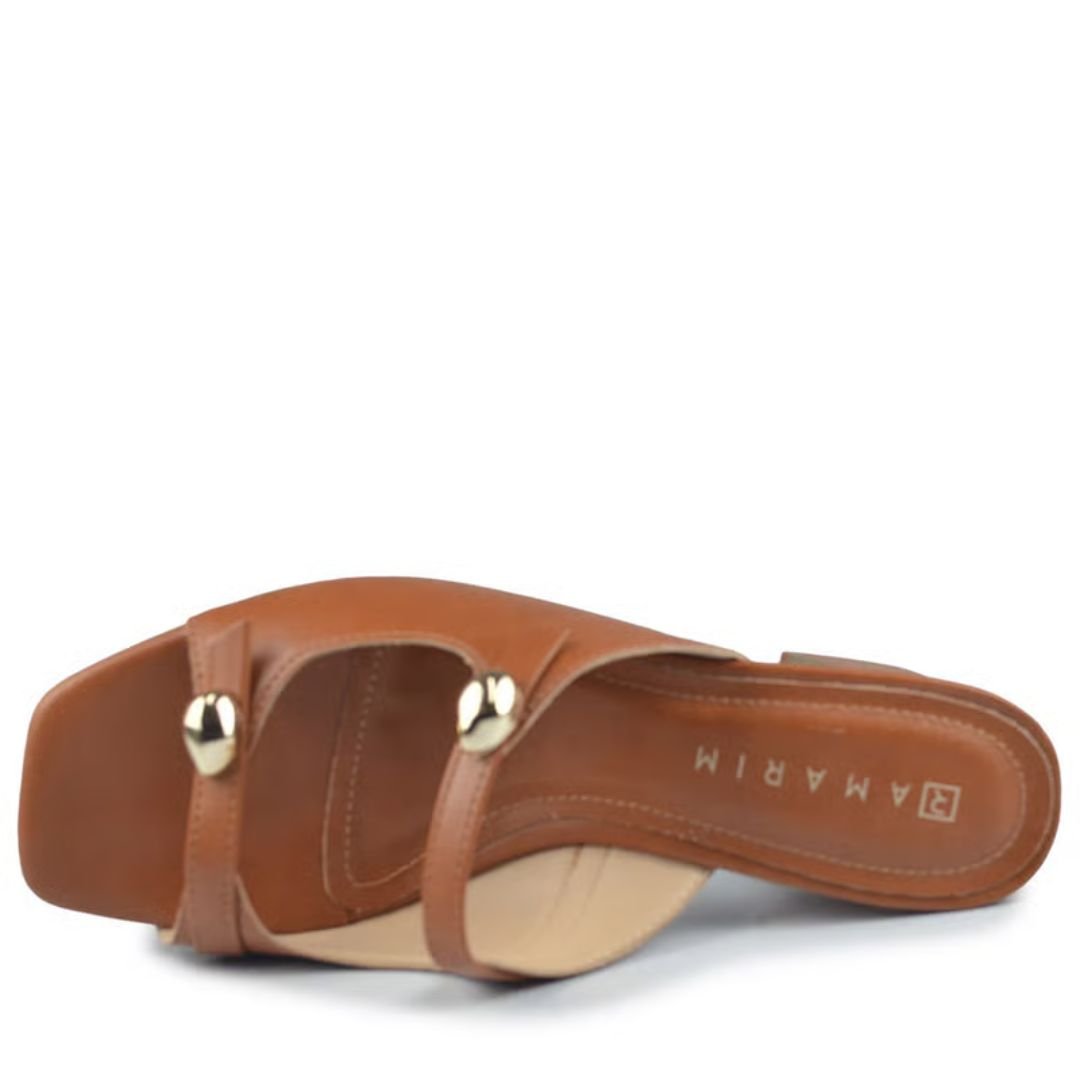 Tamanco Ramarim Café Feminino Original 25-39203 Café 3