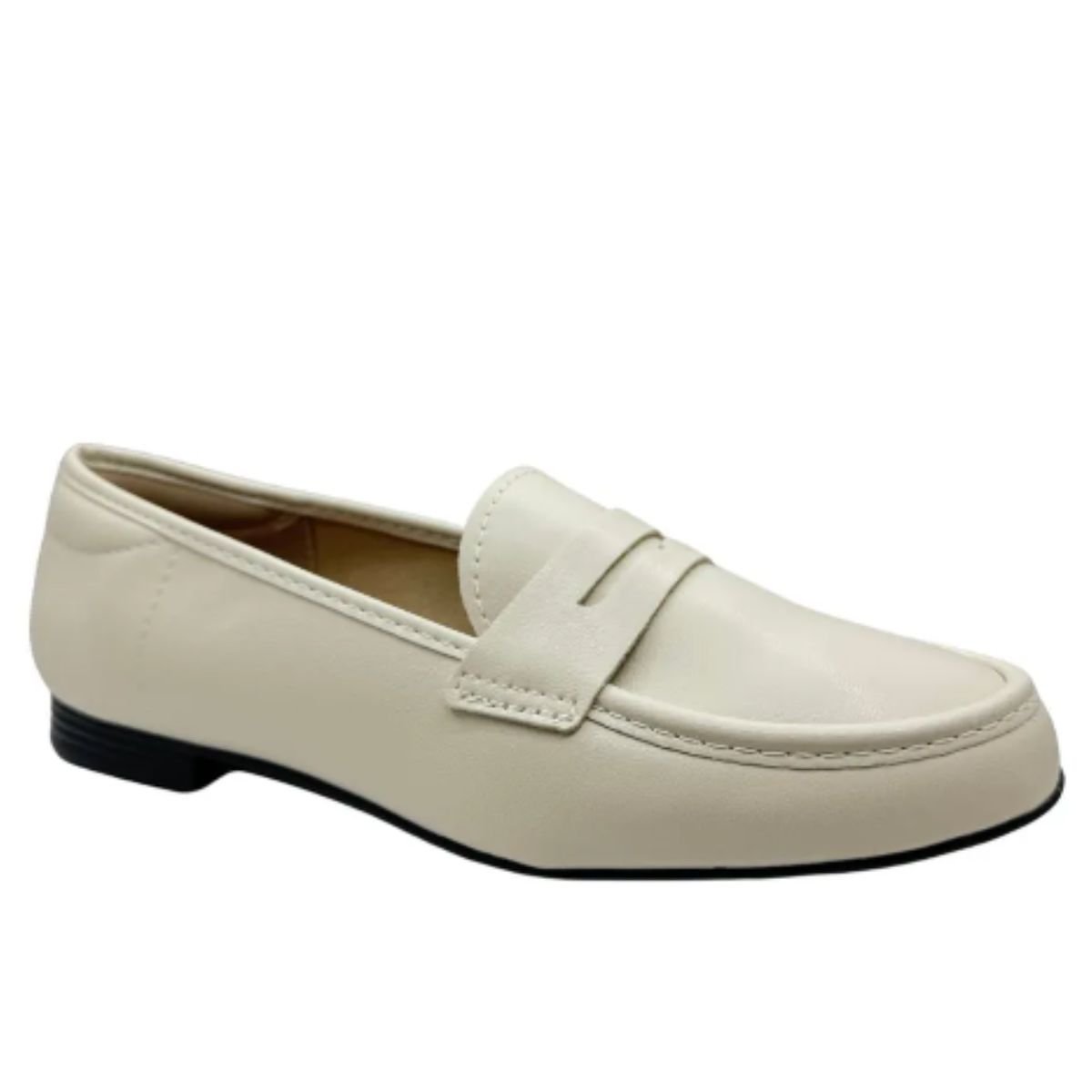 Sapato Mocassim Beiro Rio Branco Off Feminino Original 4324.100 Branco 2