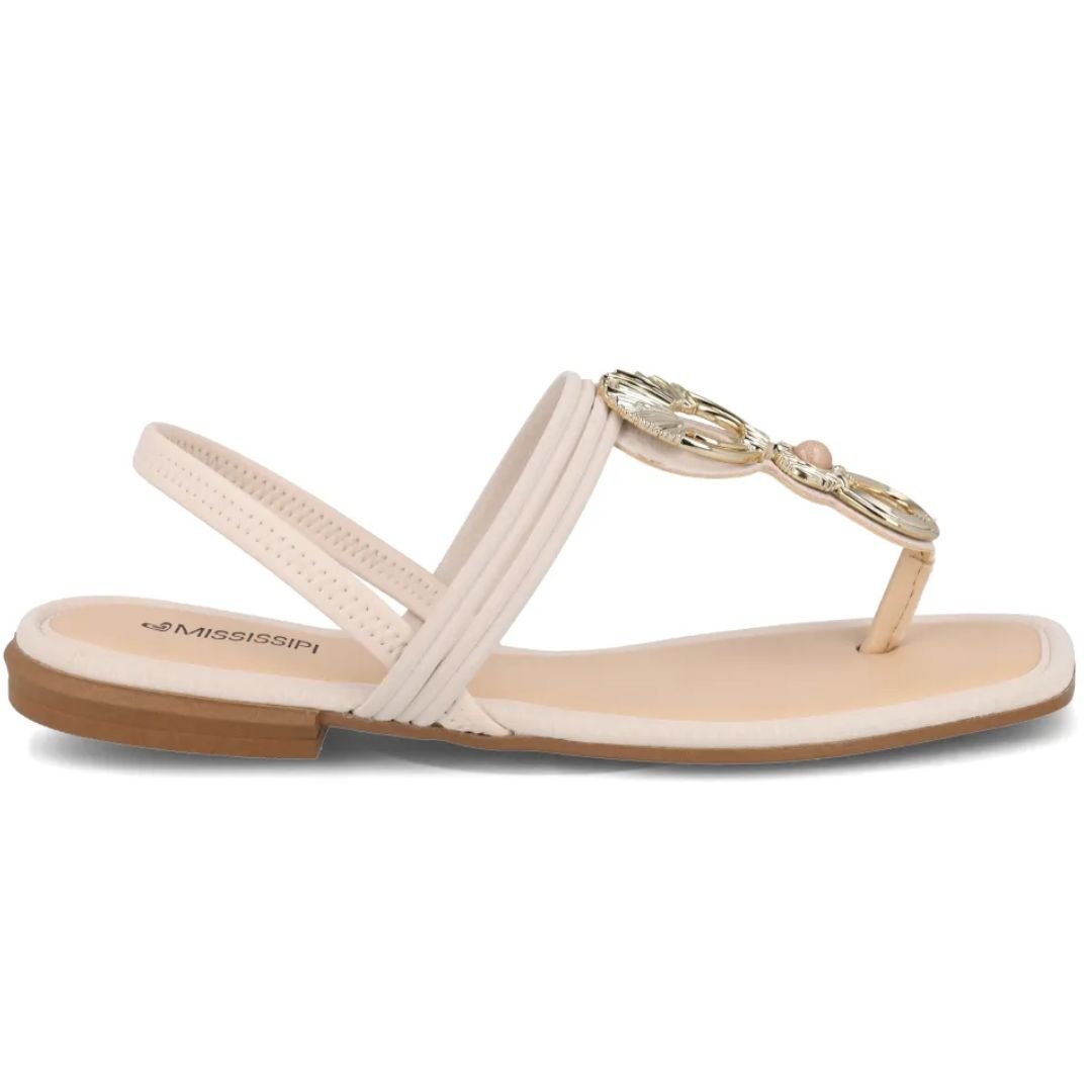 Sandalia Mississipi White Feminino Original MF012