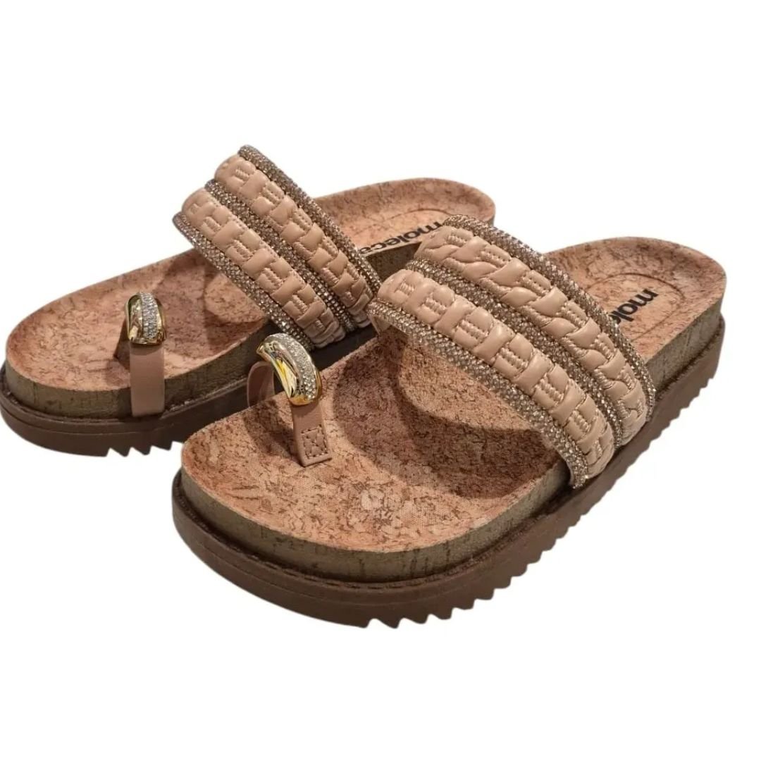 Chinelo Moleca Nude Feminino Original 5500.324 Nude 2