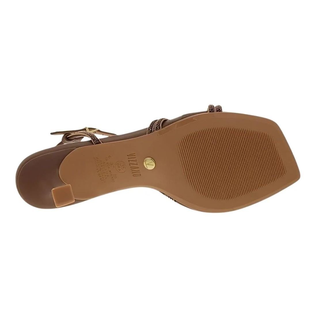 Sandalia Vizzano Cacau Feminino Original 6536.105 Cacau 6