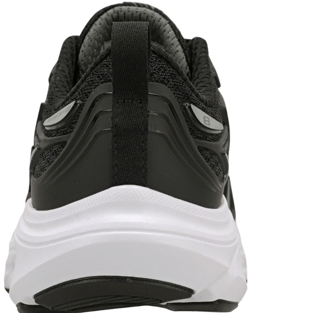 Tenis Mizuno Preto Prata Jet 8 Menino Infantil Original Preto/Prata 3