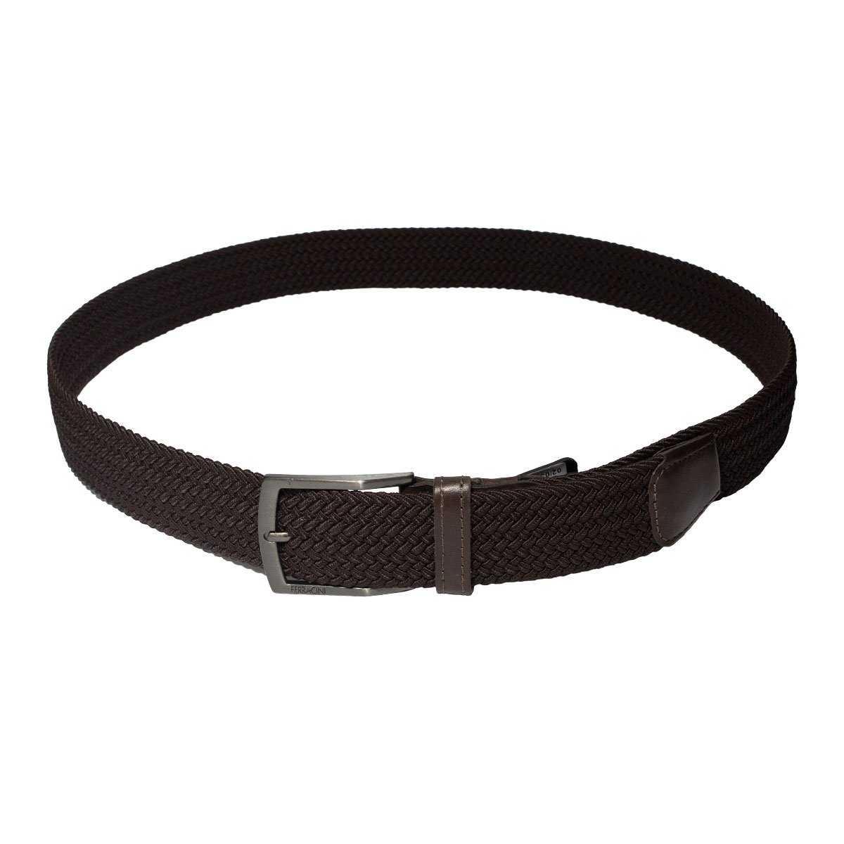 Cinto Ferracini Marrom Café Elastico Couro Flex Original FC606D Marrom/Café 2