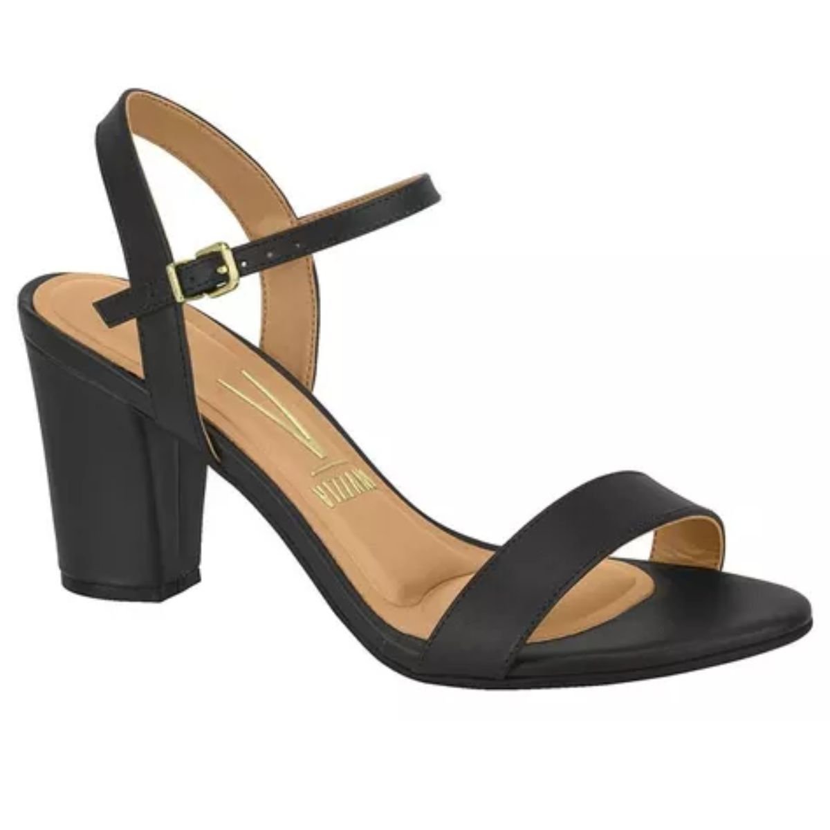 Sandalia Vizzano Preto Feminino Original 6262.474