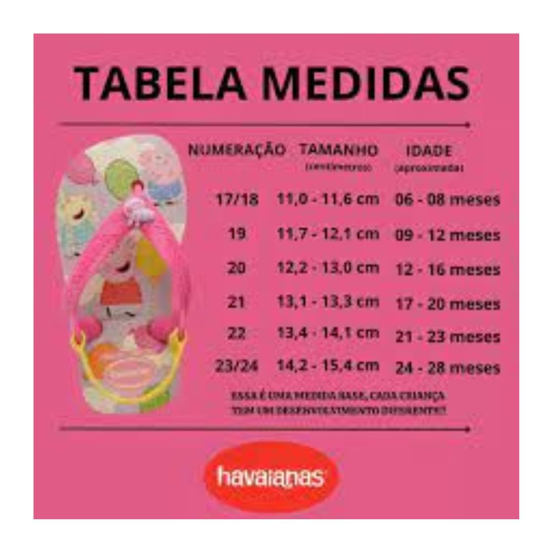 Chinelo Havaianas Amarelo Baby Brasil Logo Original Amarelo 2