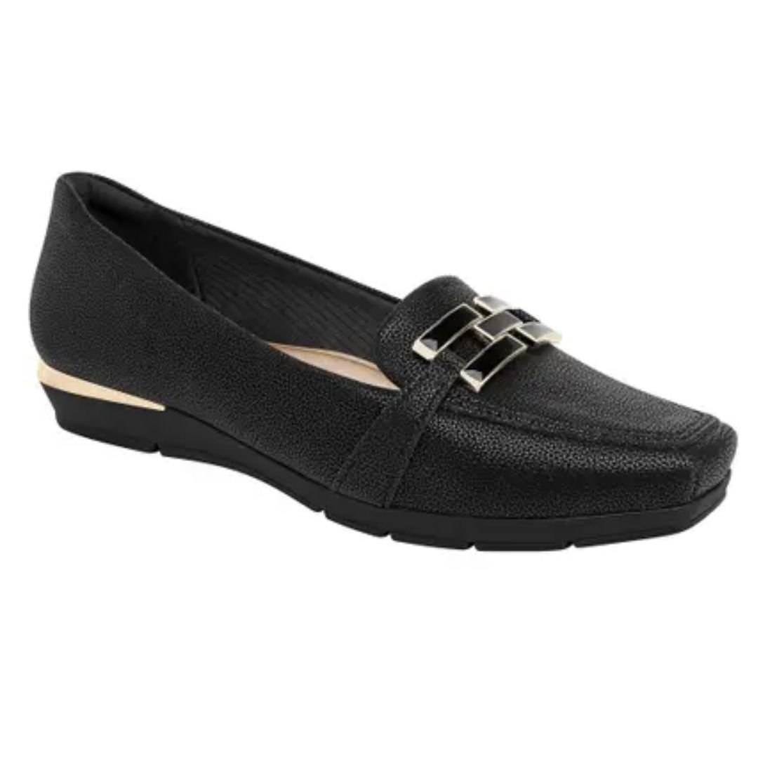 Sapato Piccadilly Preto Feminino Original 147329 Preto 2