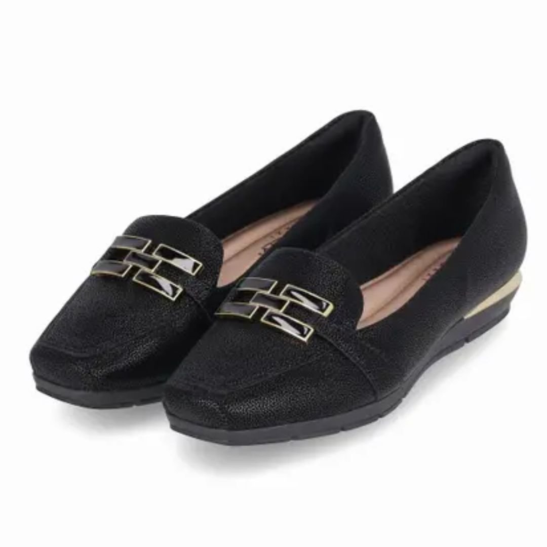 Sapato Piccadilly Preto Feminino Original 147329 Preto 4