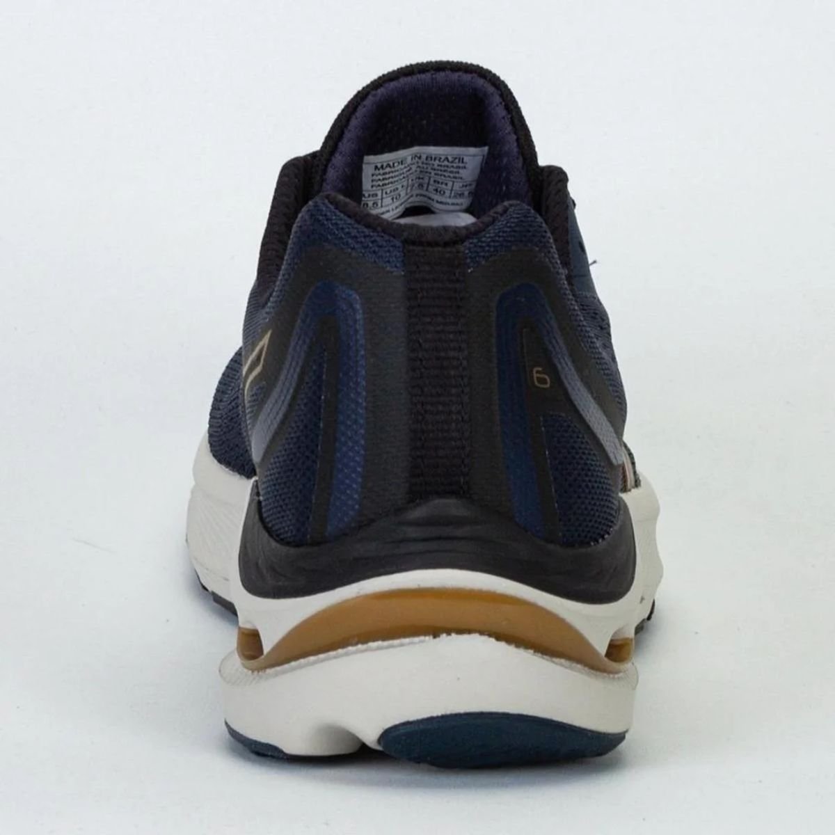 Tenis Mizuno Marinho Dourado Masculino Wave Vitality 6 Original Marinho/Dourado 4