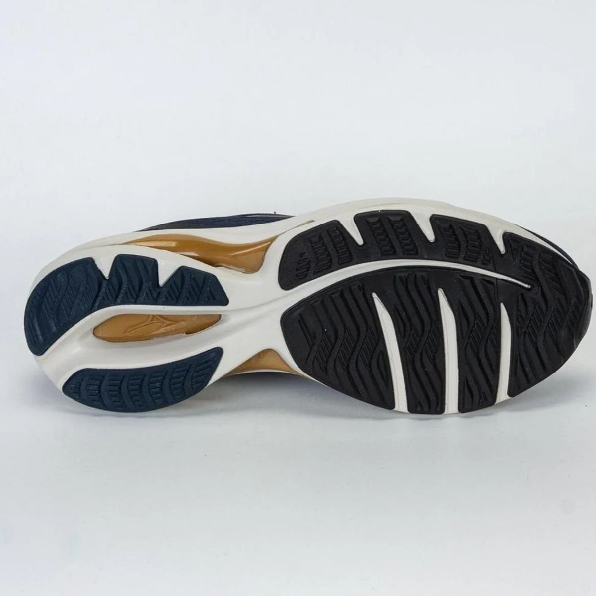Tenis Mizuno Marinho Dourado Masculino Wave Vitality 6 Original Marinho/Dourado 5