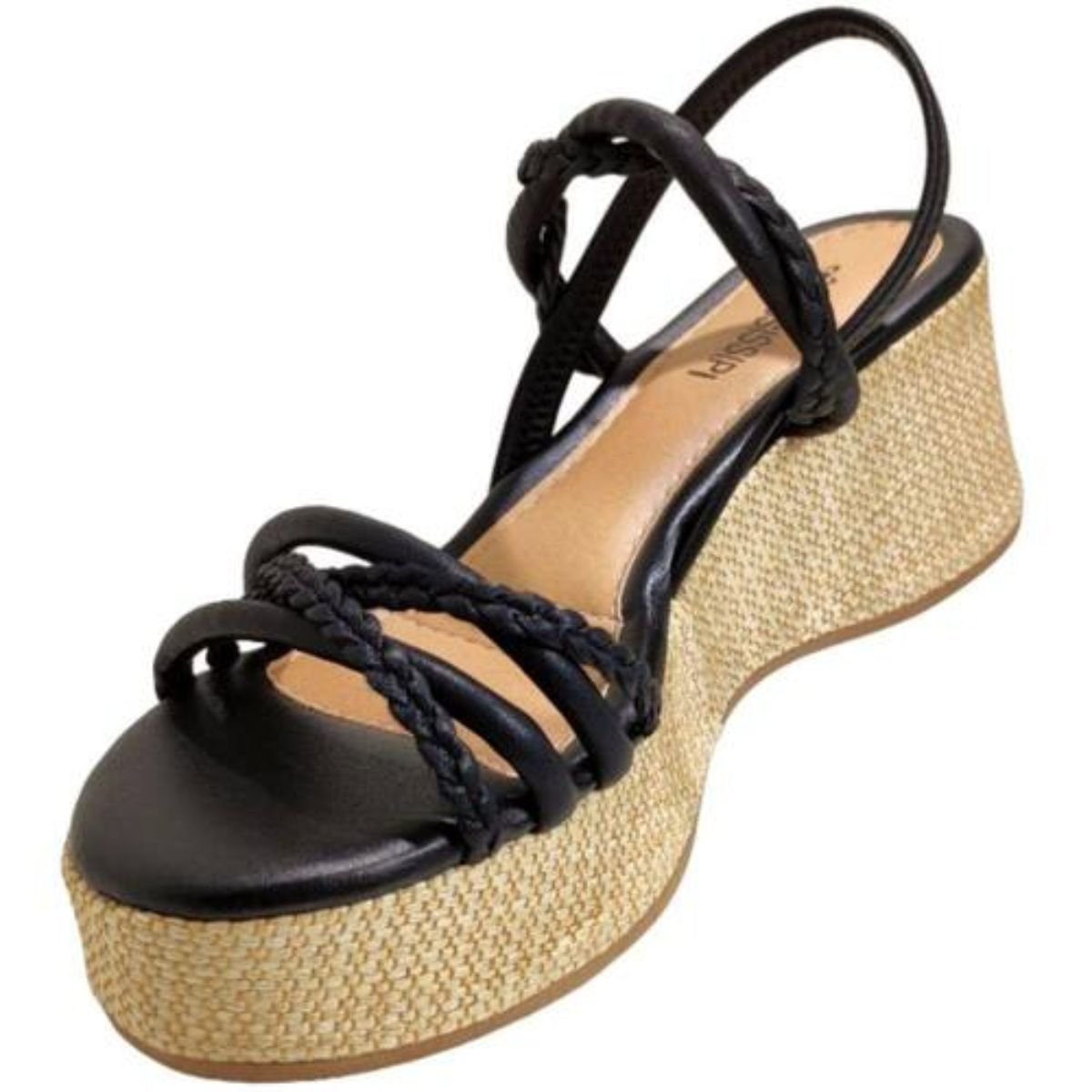 Sandália Mississipi Preto Feminino Original Q9821 Preto 3