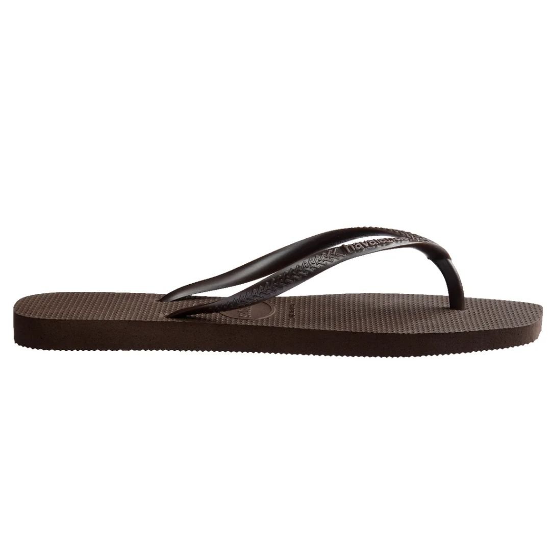 Chinelo Havaianas Café Feminino Slim Square Original Café 3