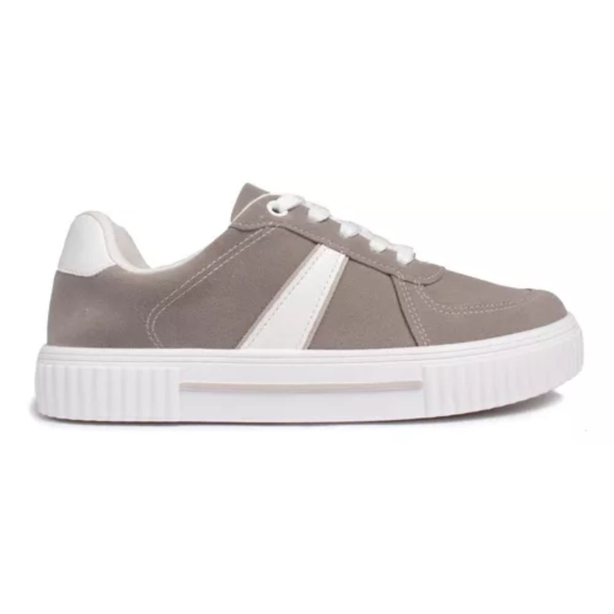 Tenis Vizzano Cinza Branco Feminino Original  1307.202