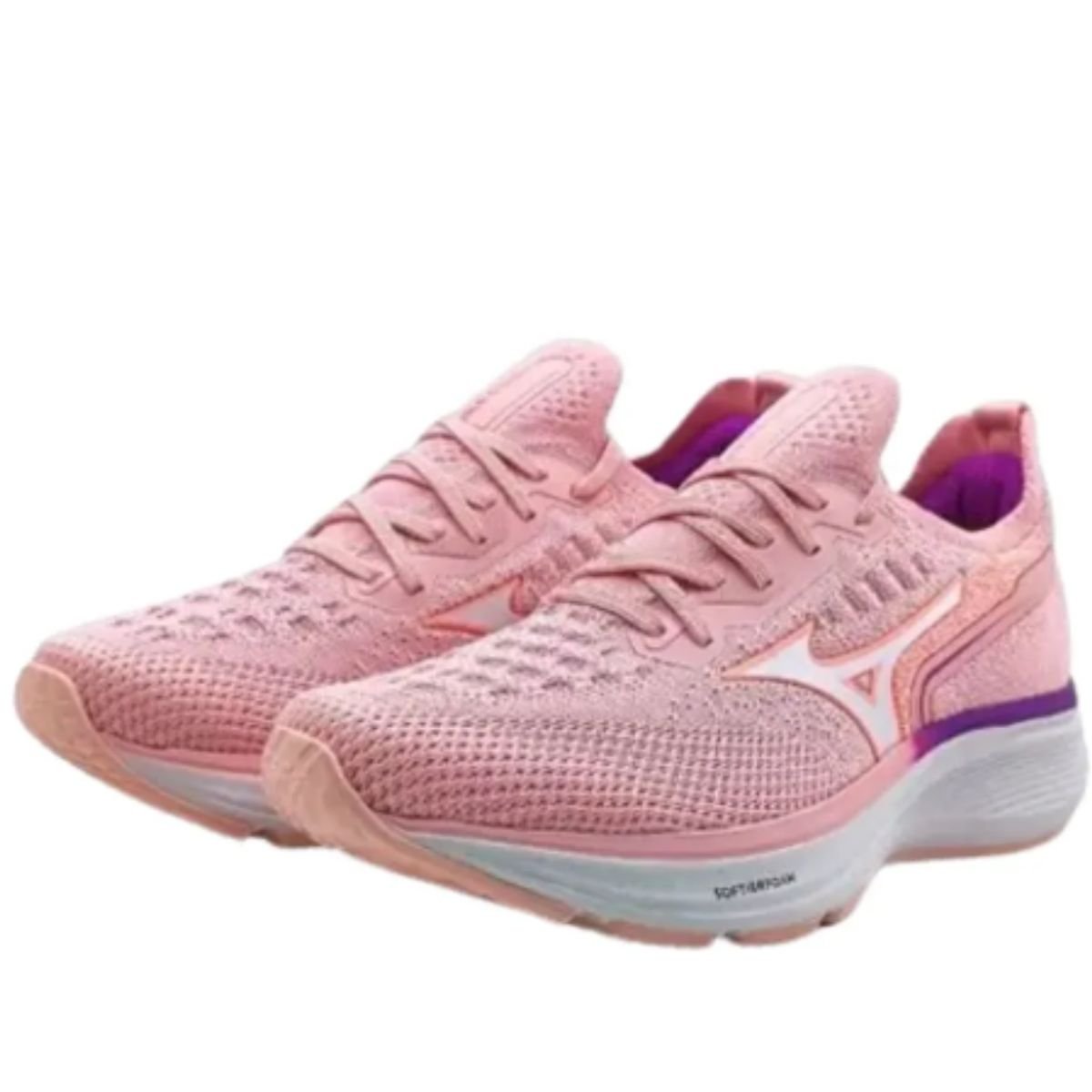 Tenis Mizuno Tenis Mizuno Rosa Infantil Menina Cool Ride 2 Original Rosa 2