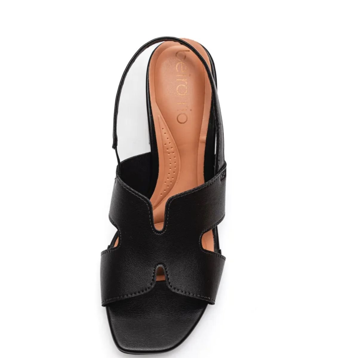 Sandalia Beira Rio Preto Feminino Original 8436.231 Preto 3