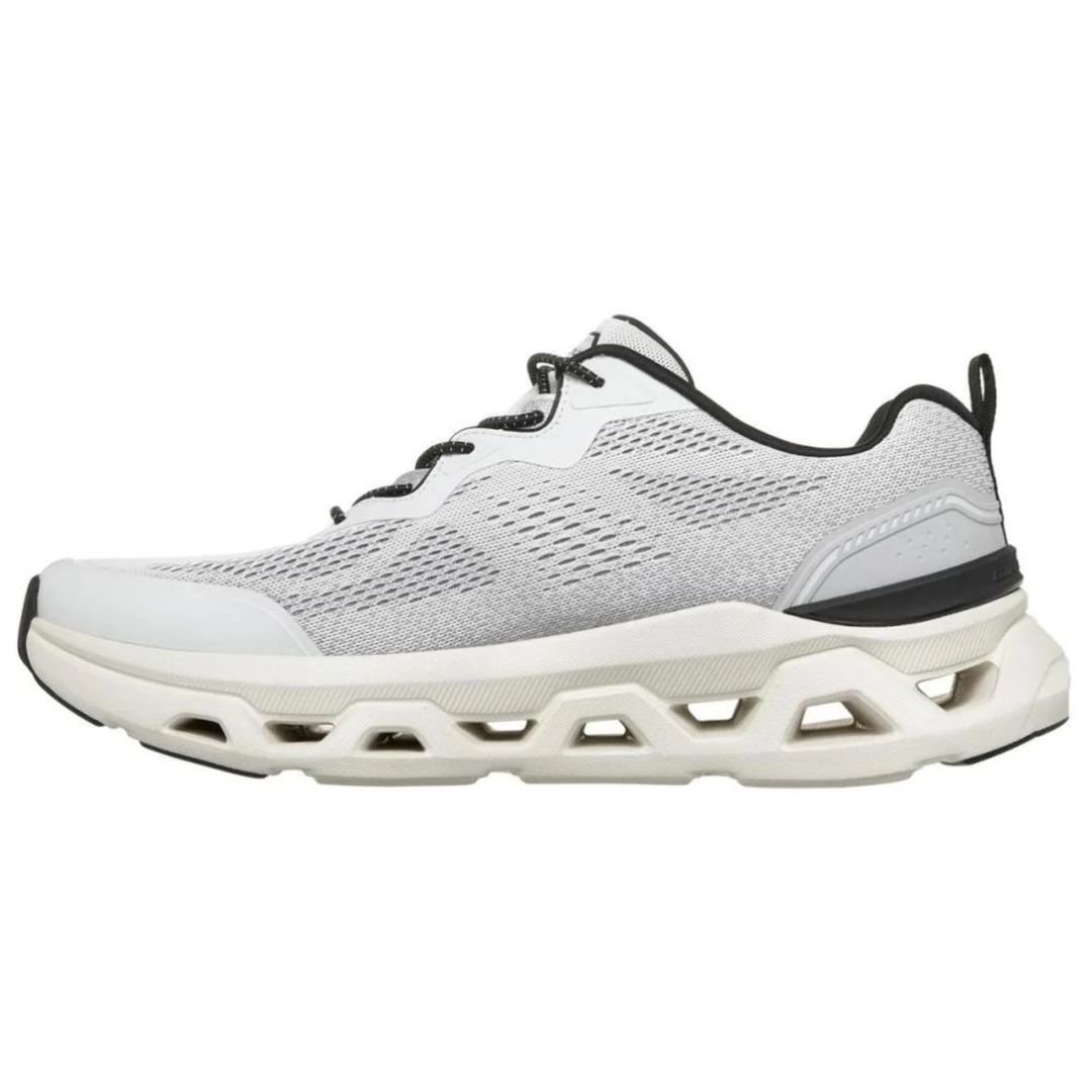 Tenis Skechers Branco Preto Masculino Original 233029 Branco/Preto 2