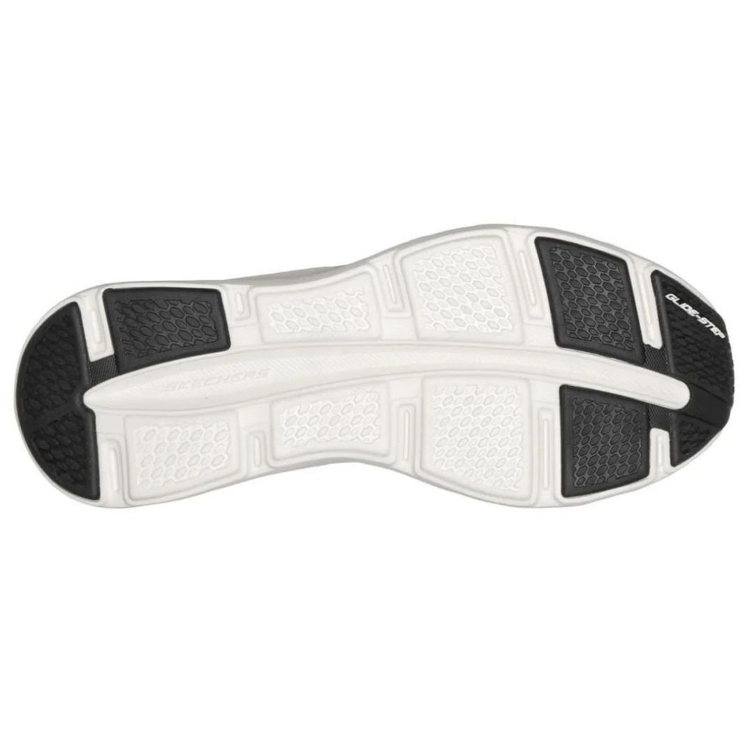 Tenis Skechers Branco Preto Masculino Original 233029 Branco/Preto 5